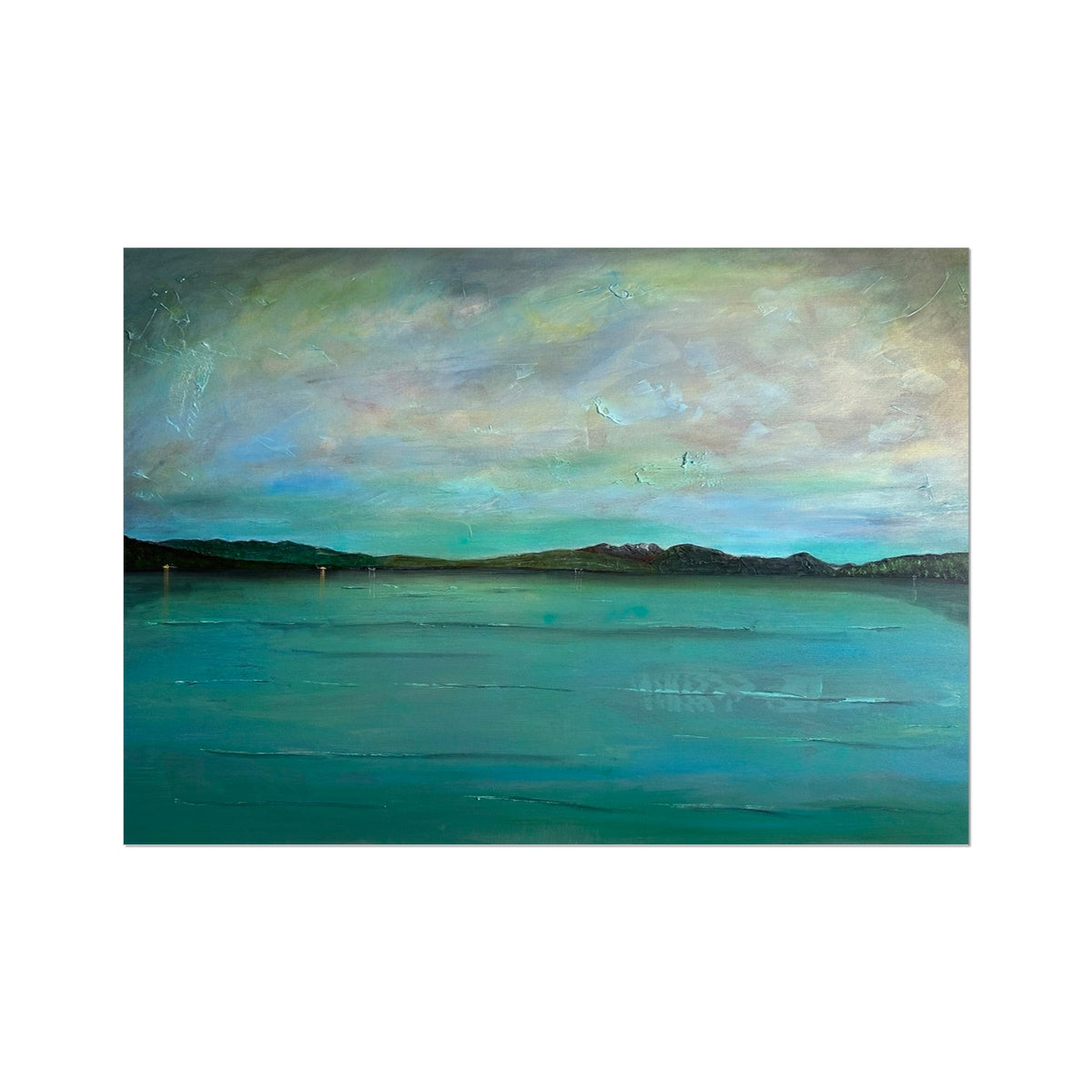 An Emerald Loch Lomond Fine Art Print - Unframed Prints