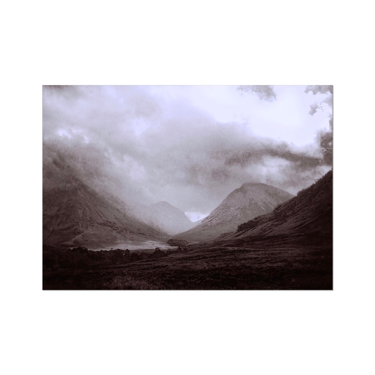 Glencoe Mist Fine Art Print - Unframed Prints