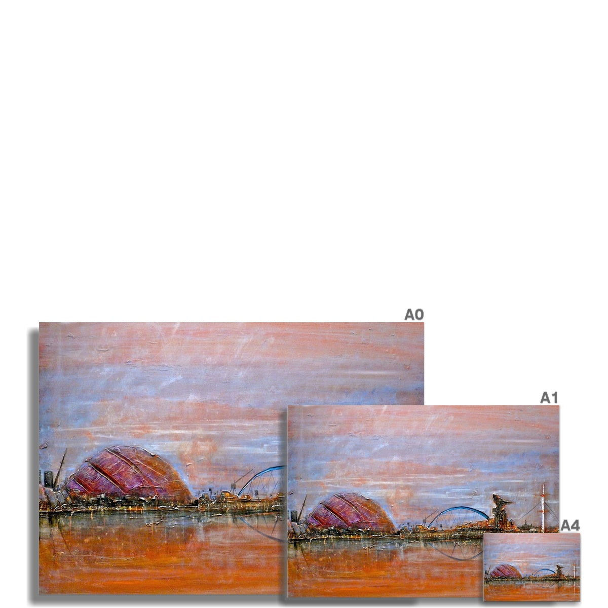 Glasgow Harbour Fine Art Print - Unframed Prints