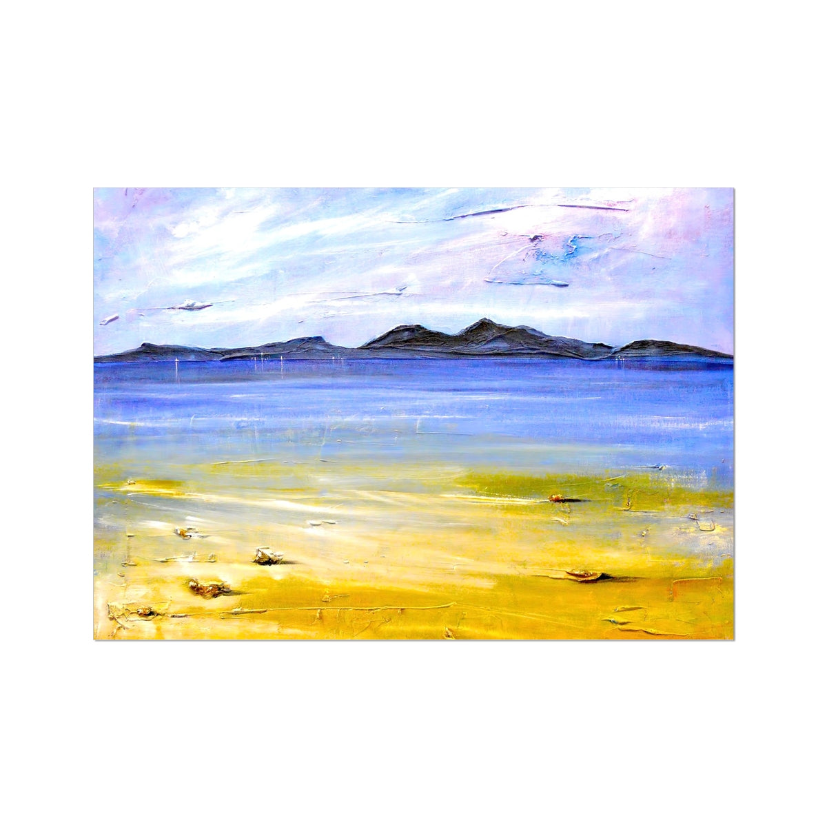 Camusdarach Beach Arisaig Fine Art Print - Unframed Prints