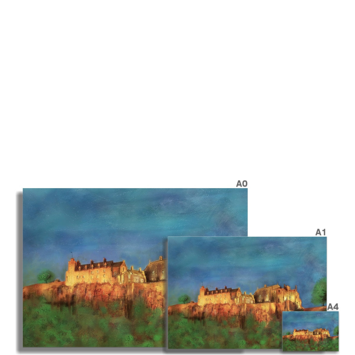 Stirling Castle Fine Art Print - Unframed Prints
