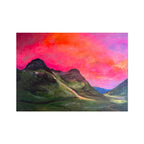 Glencoe Dusk Fine Art Print - Unframed Prints