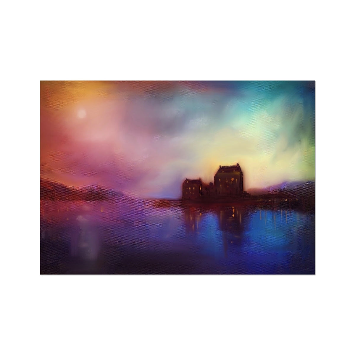 Eilean Donan Castle Sunset Fine Art Print - Unframed Prints