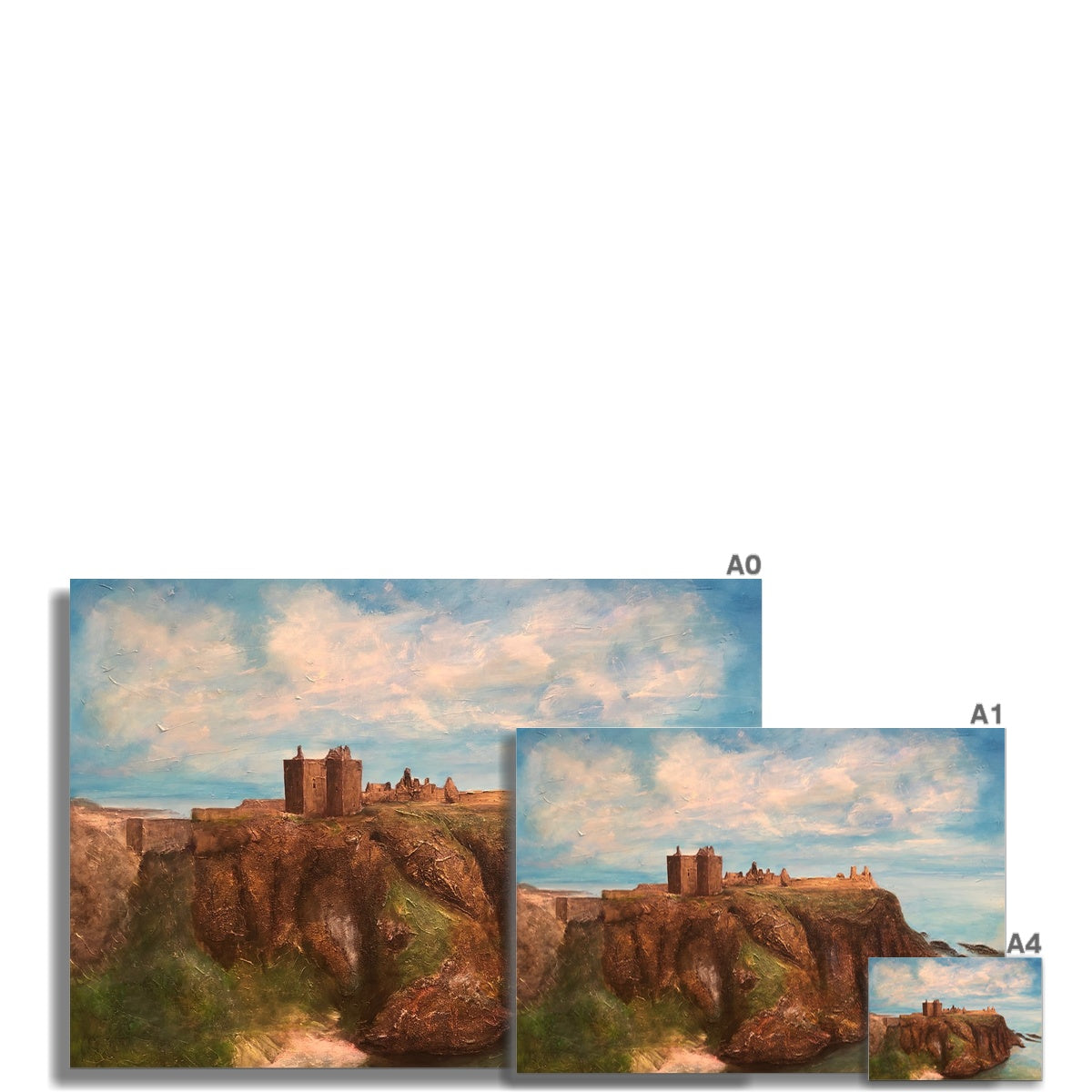 Dunnottar Castle Fine Art Print - Unframed Prints