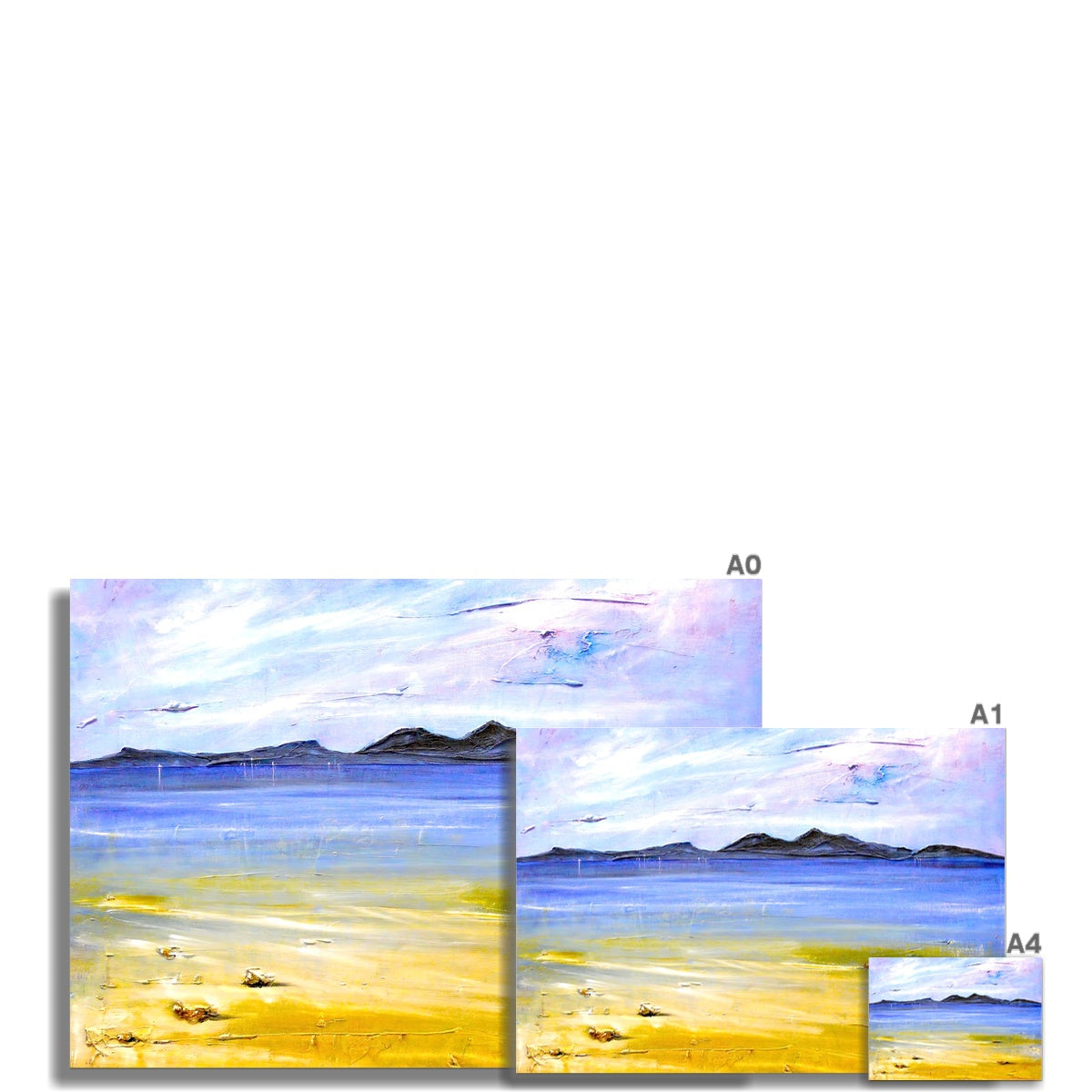 Camusdarach Beach Arisaig Fine Art Print - Unframed Prints